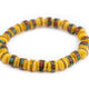 Yellow Nepal Mala Bracelet - The Bead Chest
