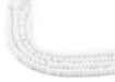 White Matte Glass Seed Beads (3mm) - The Bead Chest