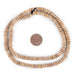 Wood Saucer Beads (6mm) - The Bead Chest