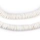 White Bone Button Beads (8mm) - The Bead Chest