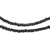 Black Natural Coconut Beads (4mm)