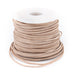 0.8mm Natural Round Leather Cord (75ft) - The Bead Chest