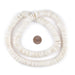 White Bone Button Beads (12mm) - The Bead Chest