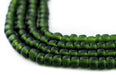 Forest Green Matte Glass Seed Beads (4mm) - The Bead Chest