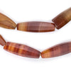 Antique Faceted Idar Oberstein Agate Beads