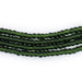 Forest Green Matte Glass Seed Beads (4mm) - The Bead Chest