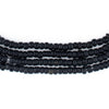 Black Matte Glass Seed Beads (4mm)