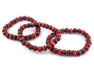 Red Nepal Mala Bracelet - The Bead Chest