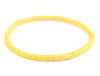 Yellow African Vinyl Stretch Bracelet