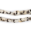 Carved Bone Skull Mala Beads (12x8mm)(Long Strand)