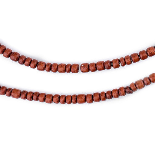 Brown Natural Coconut Beads (4mm) - The Bead Chest