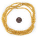 Translucent Amber Matte Glass Seed Beads (4mm) - The Bead Chest
