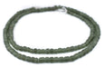Camo Green Java Glass Beads (4-6mm) - The Bead Chest