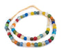 Multicolor Recycled Glass Beads (9mm) - The Bead Chest