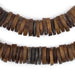 Brown Coconut Bone Heishi Beads (14mm) - The Bead Chest