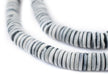 Light Grey Bone Button Beads (10mm) - The Bead Chest
