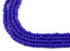 Cobalt Blue Matte Glass Seed Beads (3mm) - The Bead Chest