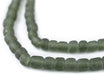 Camo Green Java Glass Beads (4-6mm) - The Bead Chest