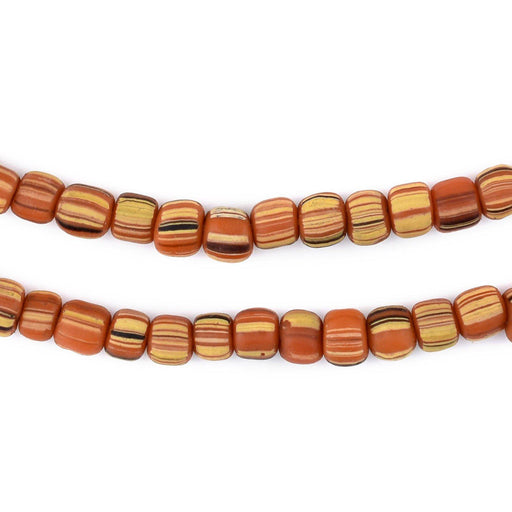 Fire Red Java Gooseberry Beads (4-6mm) - The Bead Chest