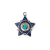 Blue & Turquoise Nepal Five Star Pendant