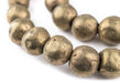 Jumbo Round Nigerian Brass Beads (20mm) - The Bead Chest