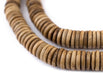 Brown Bone Button Beads (10mm) - The Bead Chest