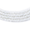 White Matte Glass Seed Beads (4mm)
