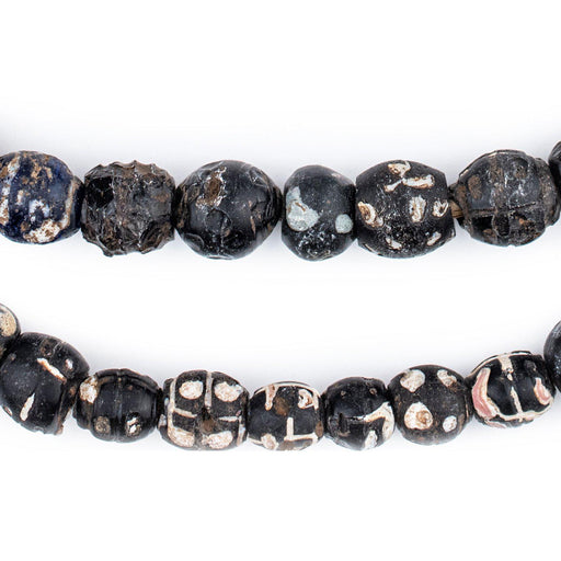 Antique Black Venetian Trade Beads - The Bead Chest