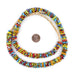 Cape Coast Fused Rondelle Recycled Glass Beads (11mm) - The Bead Chest