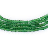 Translucent Green Matte Glass Seed Beads (3mm)