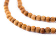 Natural Sandalwood Beads (4mm) - The Bead Chest