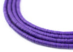 Purple Vinyl Phono Record Beads (3mm) - The Bead Chest