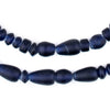 Blue Mixed-Shape Glass Beads