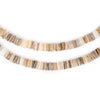 Beige Natural Shell Heishi Beads (5mm)