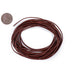 1.5mm Brown Flat Leather Cord (15ft) - The Bead Chest