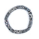 Black & White African Bead Bracelet