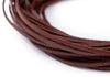 1.5mm Brown Flat Leather Cord (15ft)