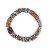 Brown African Bead Bracelet