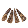 Brown Water Buffalo Tooth Pendants (Set of 4)