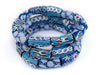 Blue African Bead Bracelet - The Bead Chest