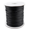 2mm Black Waxed Polyester Cord (250ft)