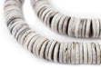 Rustic Grey Bone Button Beads (14mm) - The Bead Chest
