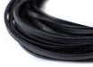2.0mm Black Flat Leather Cord (15ft) - The Bead Chest