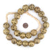 Cameroon-Style Brass Filigree Globe Beads (20mm) - The Bead Chest