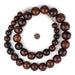Spherical Natural Ghana Horn Beads (15-30mm) - The Bead Chest