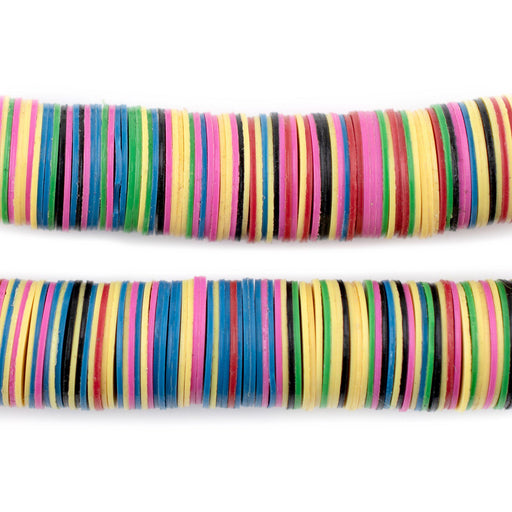 Spring Medley Vinyl Phono Record Beads (14mm) - The Bead Chest