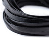 5.0mm Black Flat Leather Cord (15ft)