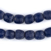 Vintage Blue Sandcast Beads