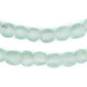 River Aqua Recycled Glass Beads (11mm)