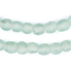 River Aqua Recycled Glass Beads (11mm)